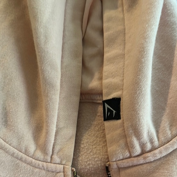 Gymshark Pink Crop Top Hoodie - Picture 3 of 4